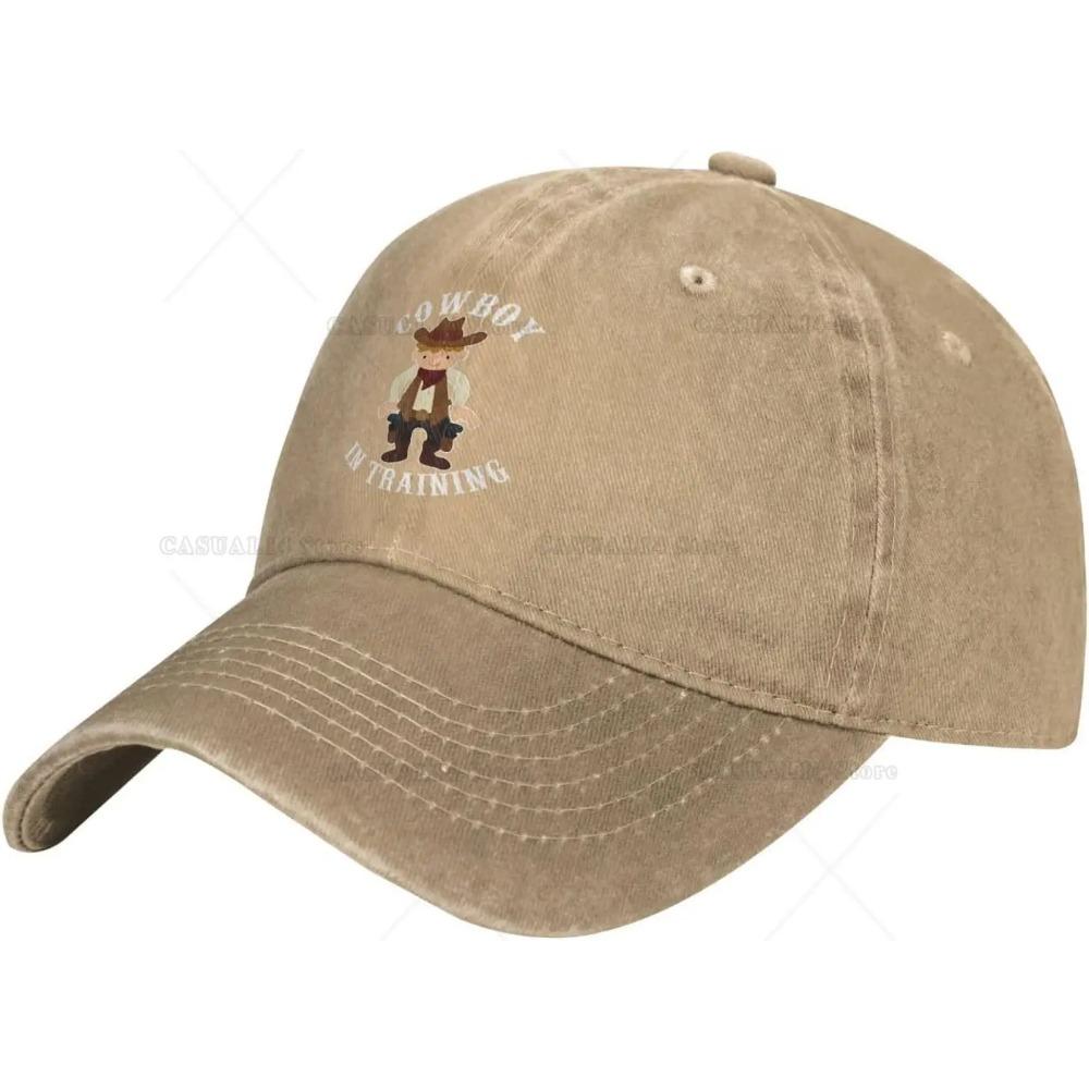 Hüte für Männer Baseballkappe Cowboy in Ausbildung Sommerhut für Herren Outdoor-Kappen Einheitsgröße Hüte für Frauen