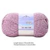 Häkelgarn Strickgarn Baumwollgarn für DIY Hut Pullover Schal Handarbeiten Garn Farbverlaufsgarn zum Häkeln Stricken