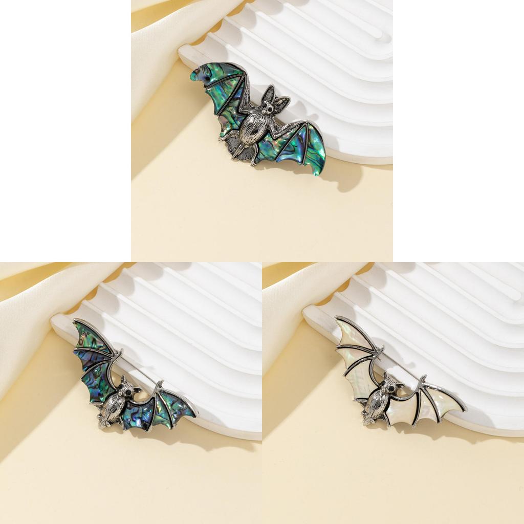 Shell Butterfly Brooch Pendant With Dual Use For Fashion Ladies