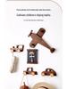 No-Drill Wall-Mounted Solid Wood Hook for Children's Room - Perfect for Coats, Hats & More