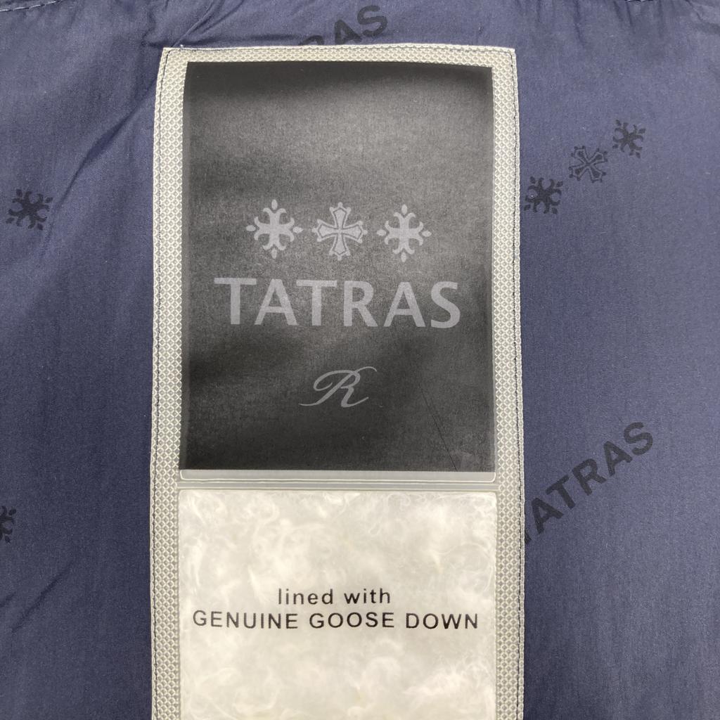 TATRAS MTAT20A4289-D Navy Wool DOMIZIANO Hoodie Down Jacket Jacket 01 NavyUsed