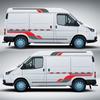 4 Stück Vinyl Grafik Aufkleber Aufkleber für Ford TRANSIT LWB Caravan Trailer Camper Van