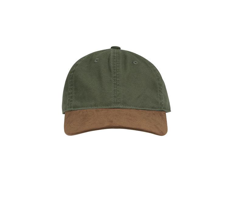 Unisex Japanese Suede Patchwork Duckbill Cap - Colorblock Canvas Summer Hat