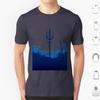 King Of Atlantis Trident T Shirt Cotton Men Women DIY Print Trident King Atlantic Atlantis Sea Ocean Aquaman Superhero Comic