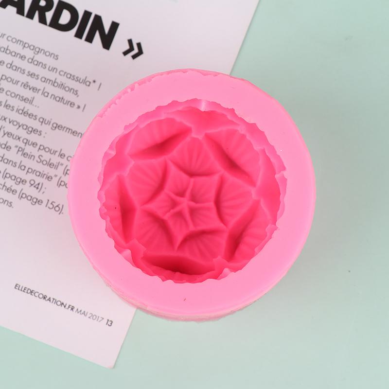 Aromatherapy Silicone Mold 3D Lotus Flower Shape Soap Cake Decoration Supplies
