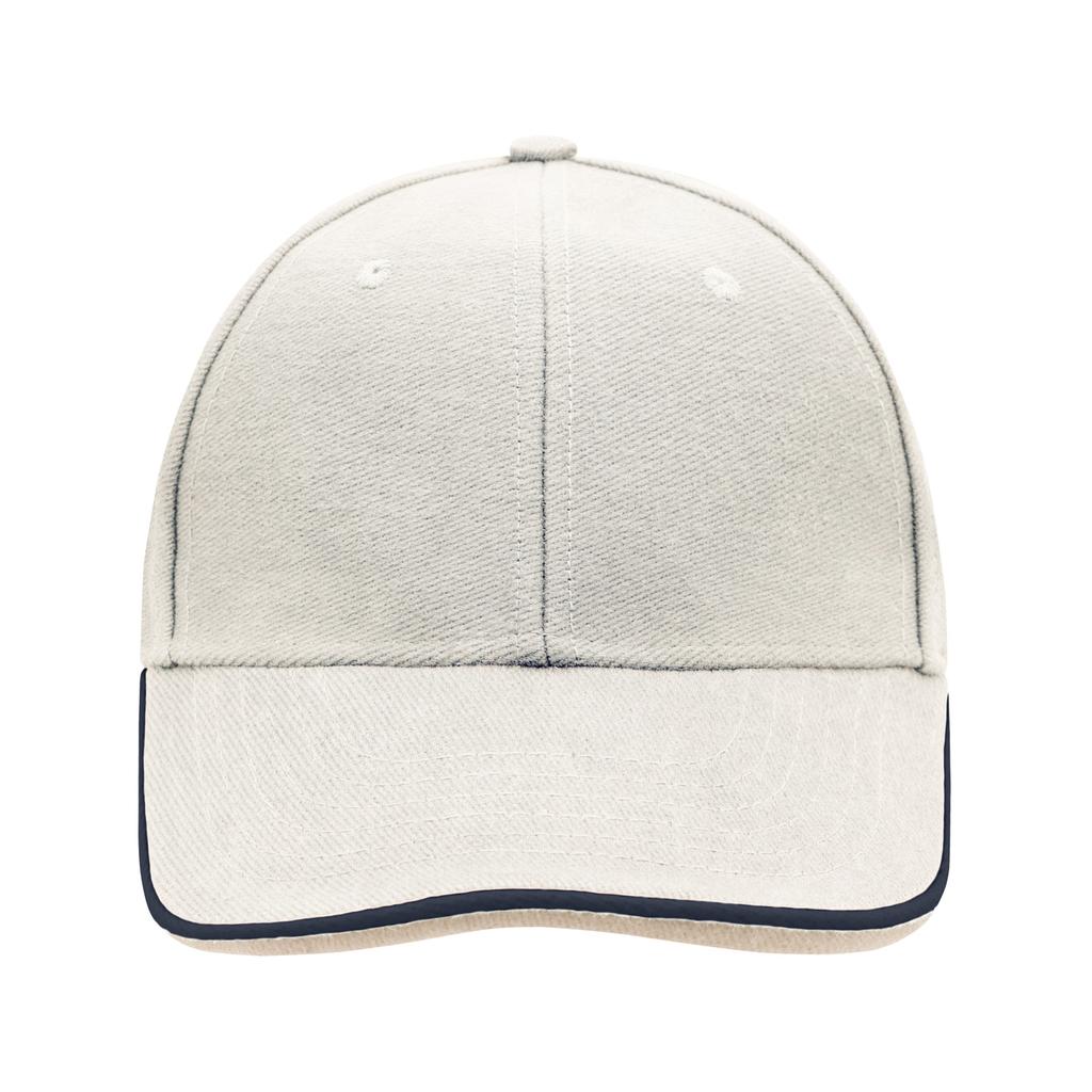 Myrtle Beach 6 Panel Double Sandwich Peak Cap