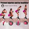 Regulable Wood Balance Board with 4 Level Folding Wood Incline Board for Leg Muscle Strengthening