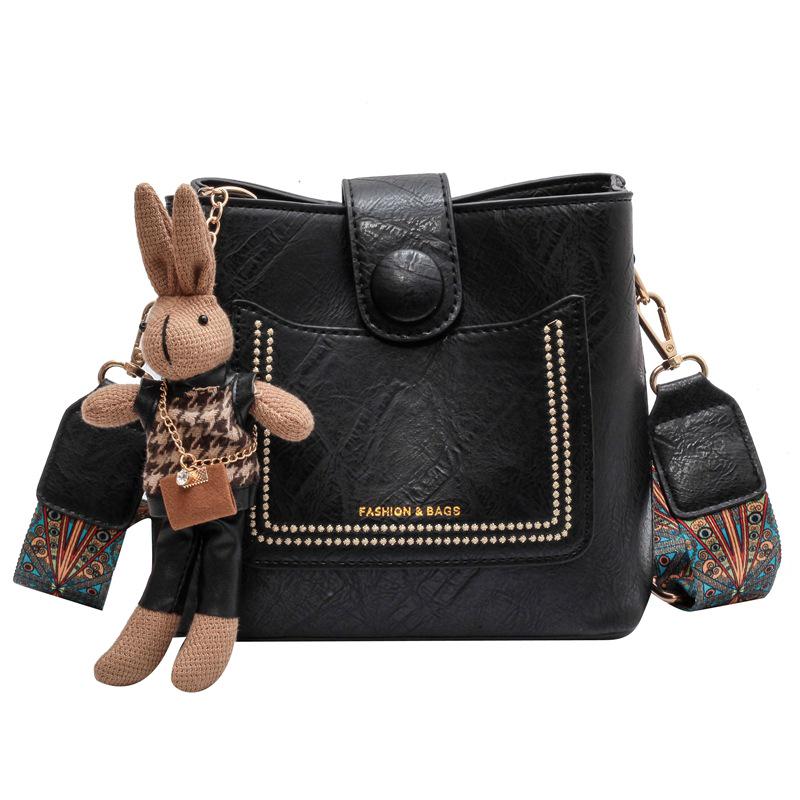 Nischendesign Retro Vielseitige Damen Umhänge-Bucket Bag - 2024 Erweiterte Textur Edition