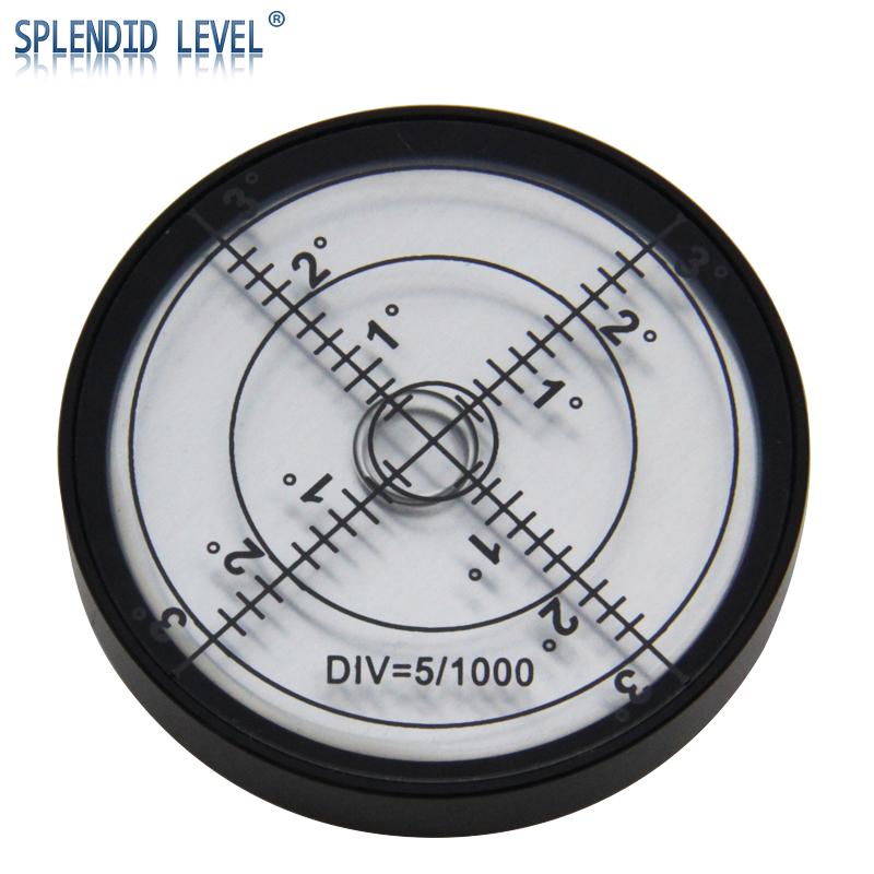 Level 6010 High Precision Magnetic Round Spirit Bubble - 15 Arcseconds Portable Horizontal Level