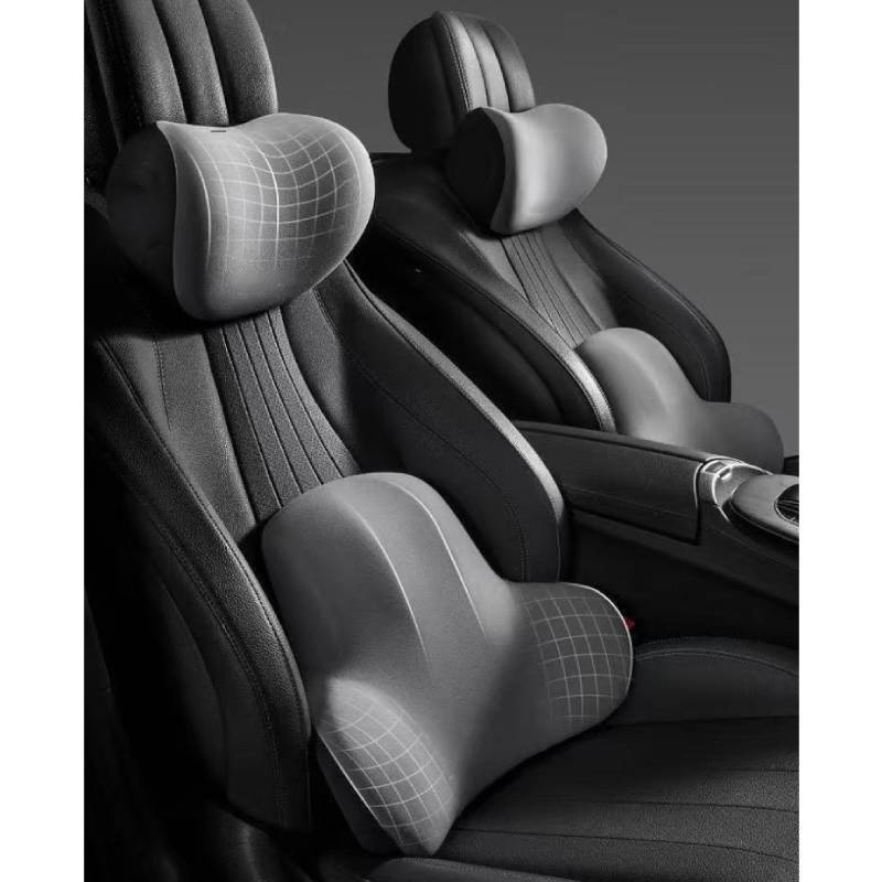 Memory Foam Car Lumbar Support Cushion For Office And Travel Comfort