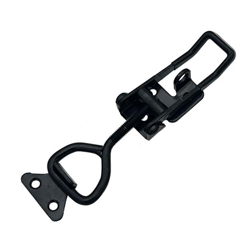 1Pc Toggle Latches Clamp Stainless Steel Pull Hasp Latches Large Hasp Clamp for Smoker Lid Jig Case Trunk Easy To Use