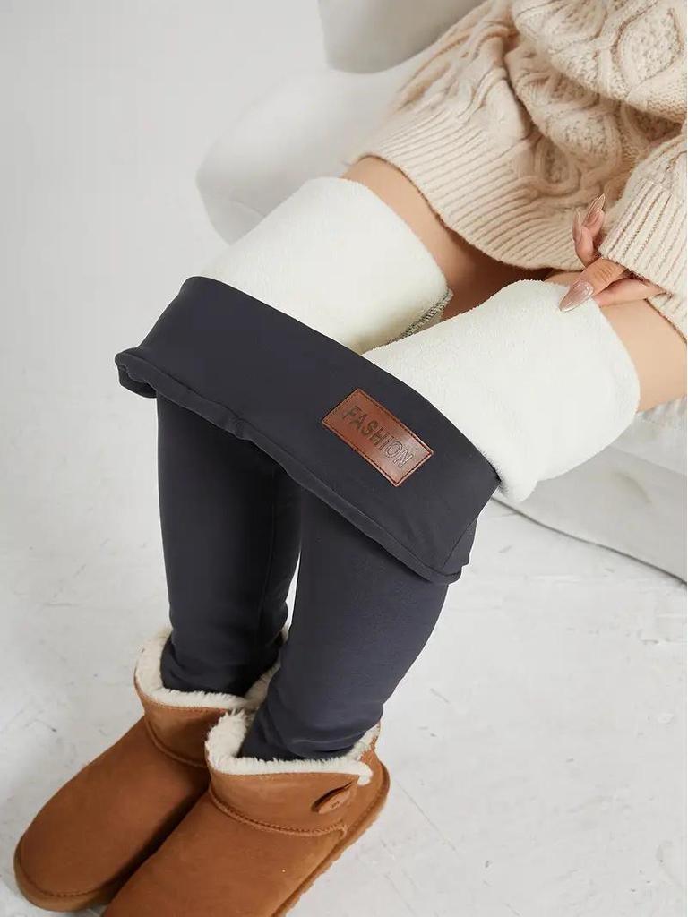 Top-Selling Warm High Waist Women's Leggings for Autumn & Winter - Comfortable & Elastic Fit