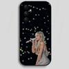 Singer S-Sabrina Carpenter Handyhülle für Samsung Galaxy A13,21s,22,31,32,40,52,71,A91 Weiche Schwarze Hülle