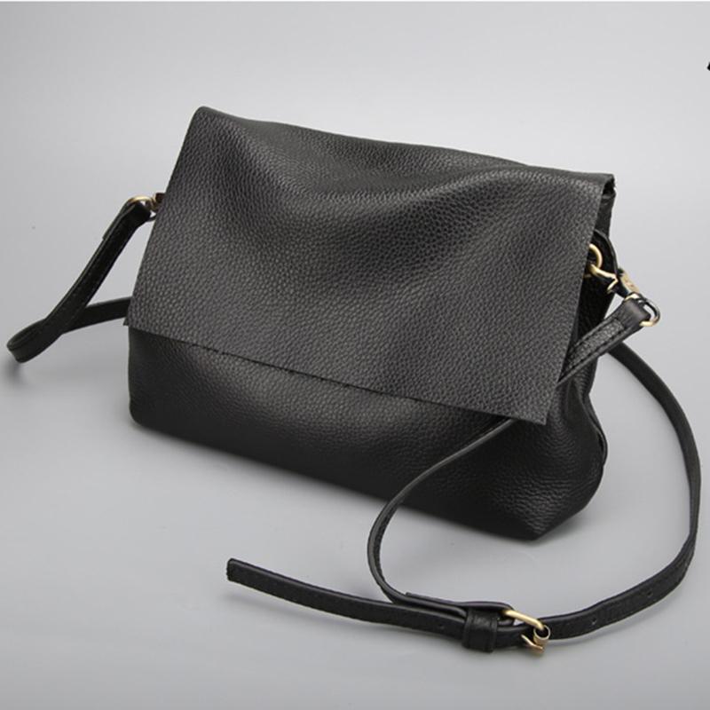 

RanHuang New Arrive 2026 Women s Genuine Leather Shoulder Bags Small Elegant Messenger Bags High Quality Fashi Crossbody Bags (20cm<Max Length<30cm) чёрный