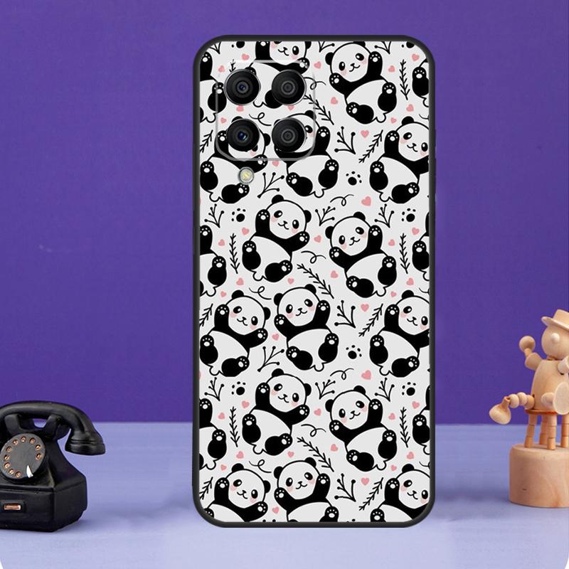 Husă drăguță Baby Panda pentru Samsung Galaxy M55 M21 M31 M51 M12 M32 M52 M20 M13 M23 M33 M53 M14 M34 M54 M30s