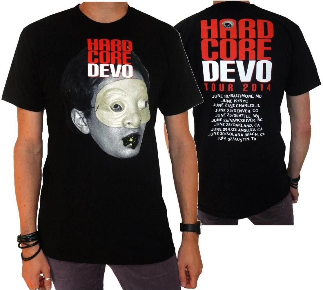 

Devo Hard Core Tour 2014 Double Sided 100% Cotton T-shirt Mens Tees Top - Small - Free Shipping 2XL