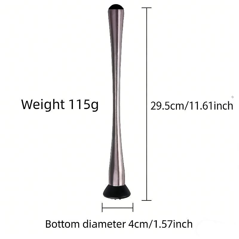 Stainless Steel Ice Cocktail Crushed Cocktail Popsicle Mash Juice Stick Ice Hammer Bar Tool Lemon Hammer Press