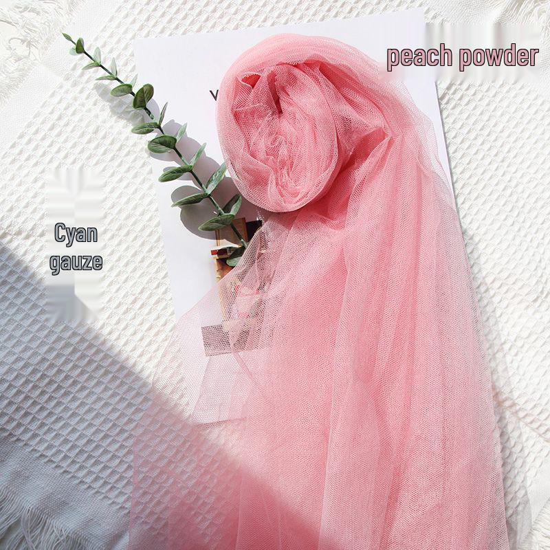 Green Tulle Lace Net Fabric for Kindergarten & Wedding - Transparent, Free Shipping