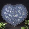 3D Rose Heart Fish Shaped Mold Nail Art Mold Silicone Combination Decorative Mold Nail Art Making Tool Carving Mould