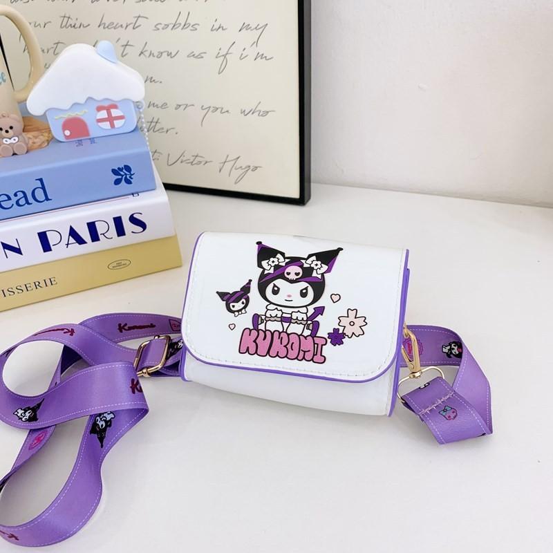 Hello Kitty Girls Mini Shoulder Bag Pu Lightweight Animal Print For Kindergarten