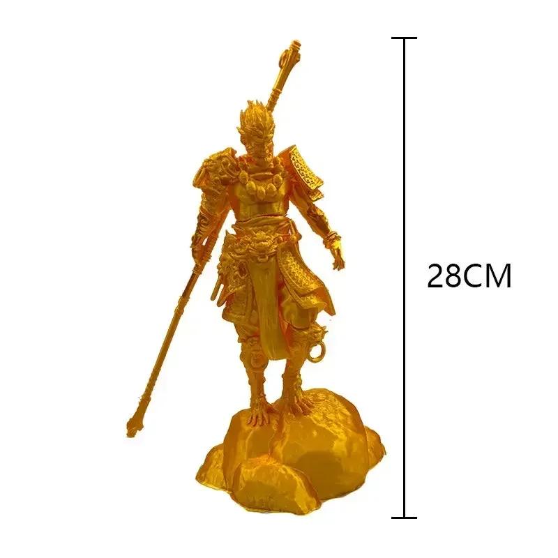 Figurine Model Desktop 28cm/3D Printed WuKong Creative Ornament Home Computer Desktop Children's Toy Gift Home Decor Accessories