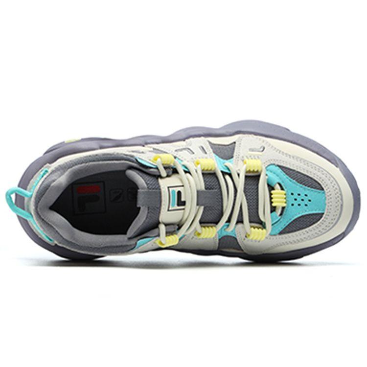 FILA Panini 2.0 Fashion Sports Comfortable Low-Top Retro Basketball Shoes Women sneaker White Gray F12W141223FWF