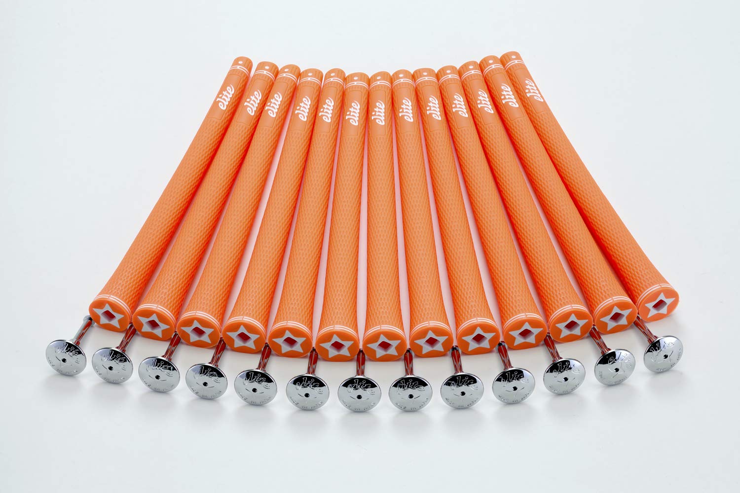 

elitegrips Гольф Грипсы S40 набор Дикий Оранжевый с задней линией 13 штук