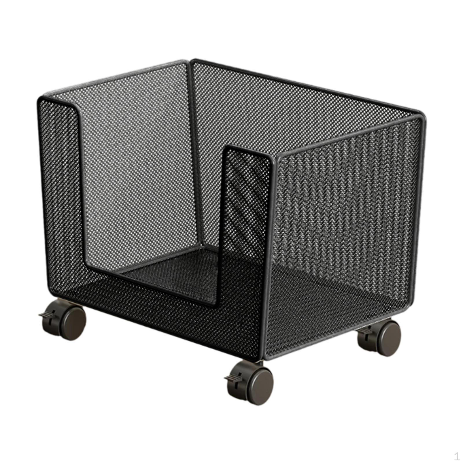 

Органайзер для файлов на колесиках для офисных принадлежностей с сетчатыми подвесными файлами