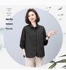 Mom's Pure Cotton Women's Spring Jacket Blouse - 2024 Style
