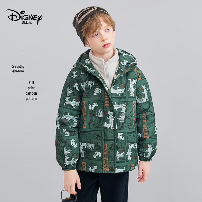 Disney Children's Detachable 2-in-1 Windproof Jacket