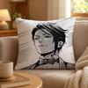 Anime Black Butler Gothic Art Cushion Cover Personalized Short Plush Soft Bedroom Sofa Home Decor Gift