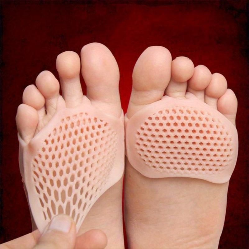 2 Piece Of Silicone Palm Pad - Breathable Silicone Material Honeycomb Pad, Anti-Callus, Cushioning Pad, Reusable.