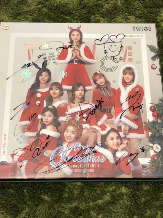 

[USED] TWICE autographed albums, other CDs, albums, etc.