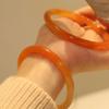 Accessories Fashion Glass Ladies Women Wristband Jingle Bangle Stone Bracelet Fashion Jewelry