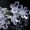 Solar Garland Cool White Flowers For Terrace Balcony Garden Lamps 50Led