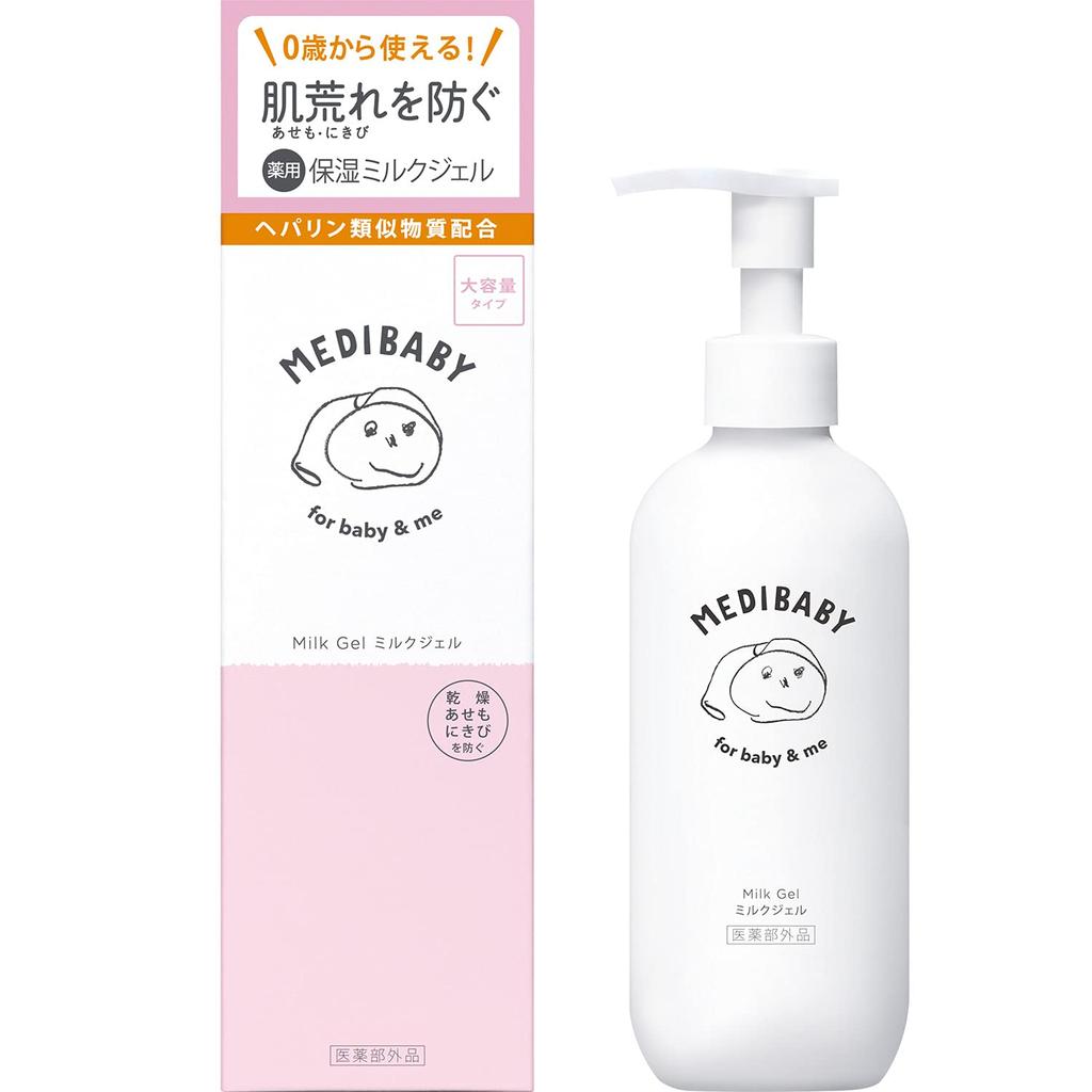 Medibaby Medicated Moisturizing Milk Large Capacity 300ml - Gel,