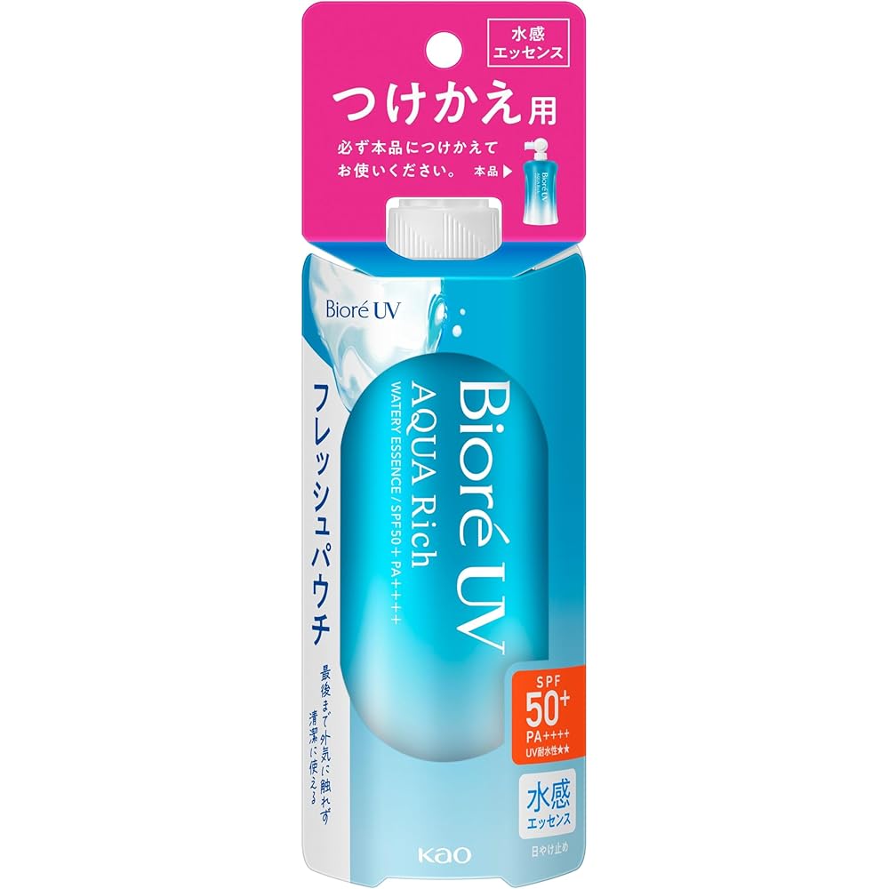Bior UV Aqua Rich Watery Essence Refill 120g Sunscreen SPF50