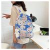 Schoolbag1011 new personalized backpack graffiti middle school student schoolbag women's outdoor leisure travel backpack without pendant