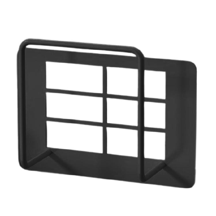 Minimalists Iron Wall Shelf for Electronics Organization Securely Holds Charging Remotes Without Wall Damage