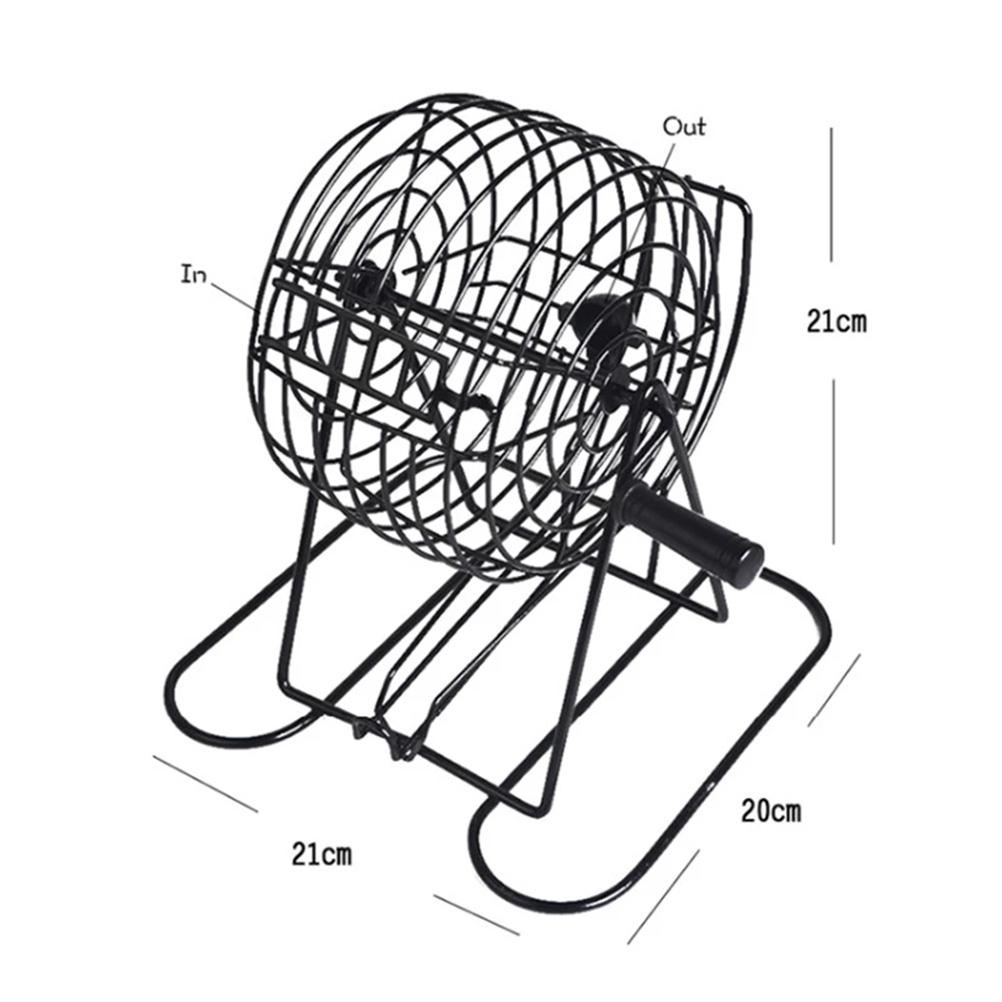 Deluxe Bingo Game Set with Bingo Cage Bingo Balls Bingo Cards and Bingo Chips
