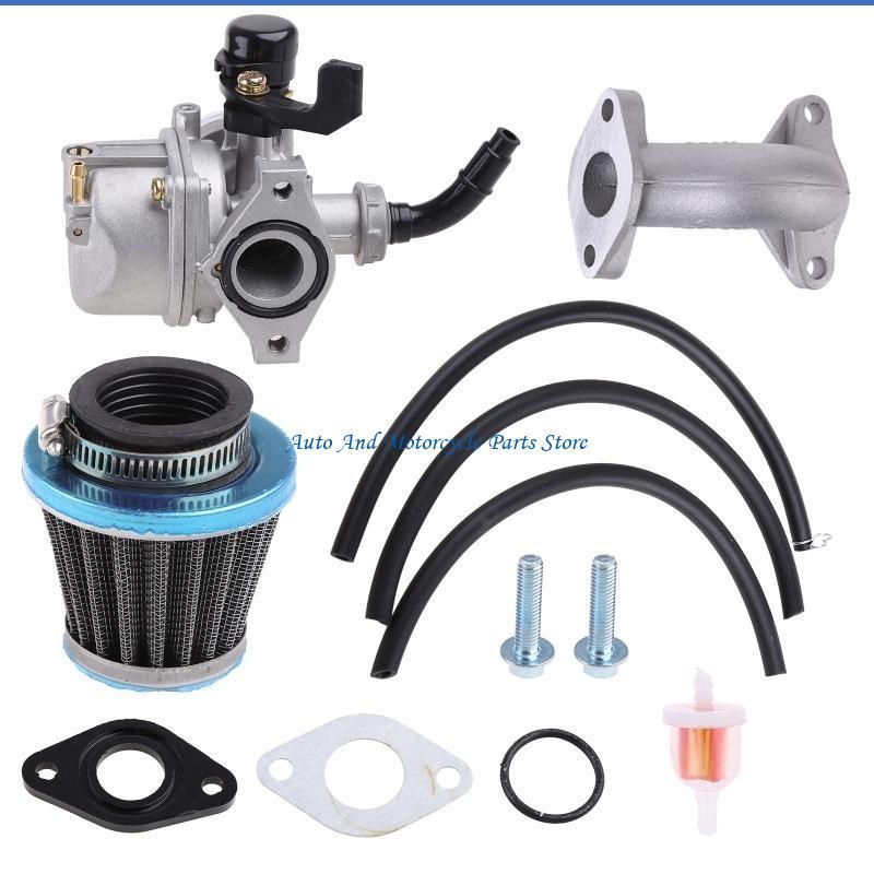 

P9FD 22mm Carb Carburetor PZ22 Pipe Filter For 110cc 125cc ATV Quad