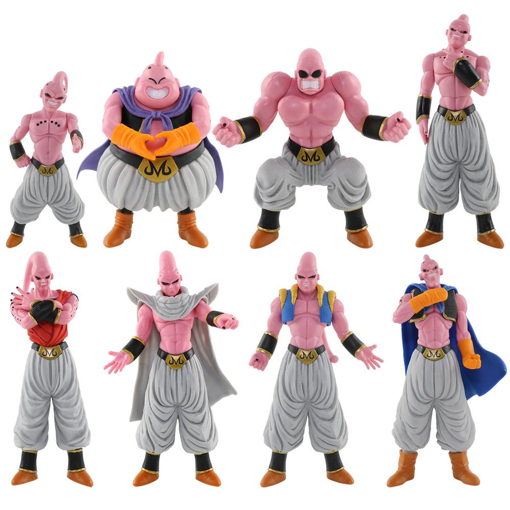 

Big Size 8pcs/set Dragon Ball Z Buu PVC Action Figure Collection Model Toys 12-20cm pack by bag