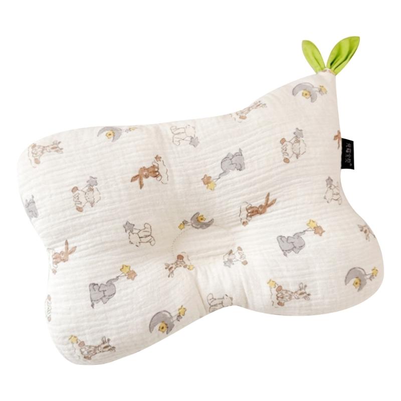 Moisture Wicking Baby Pillow Easy To Clean Baby Pillow Lovely Pattern Pillow Absorbent & Washable Pillow Comfortable