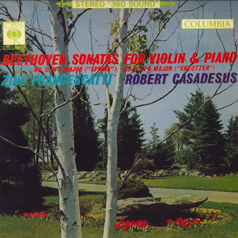 

LP Пластинка ЗИНО ФРАНЧЕСКАТТИ, РОБЕР КАЗАДЕСЮС - Бетховен: Соната для скрипки №. 5 Spri OS299 CBS 1964 Япония Классическая Б/У