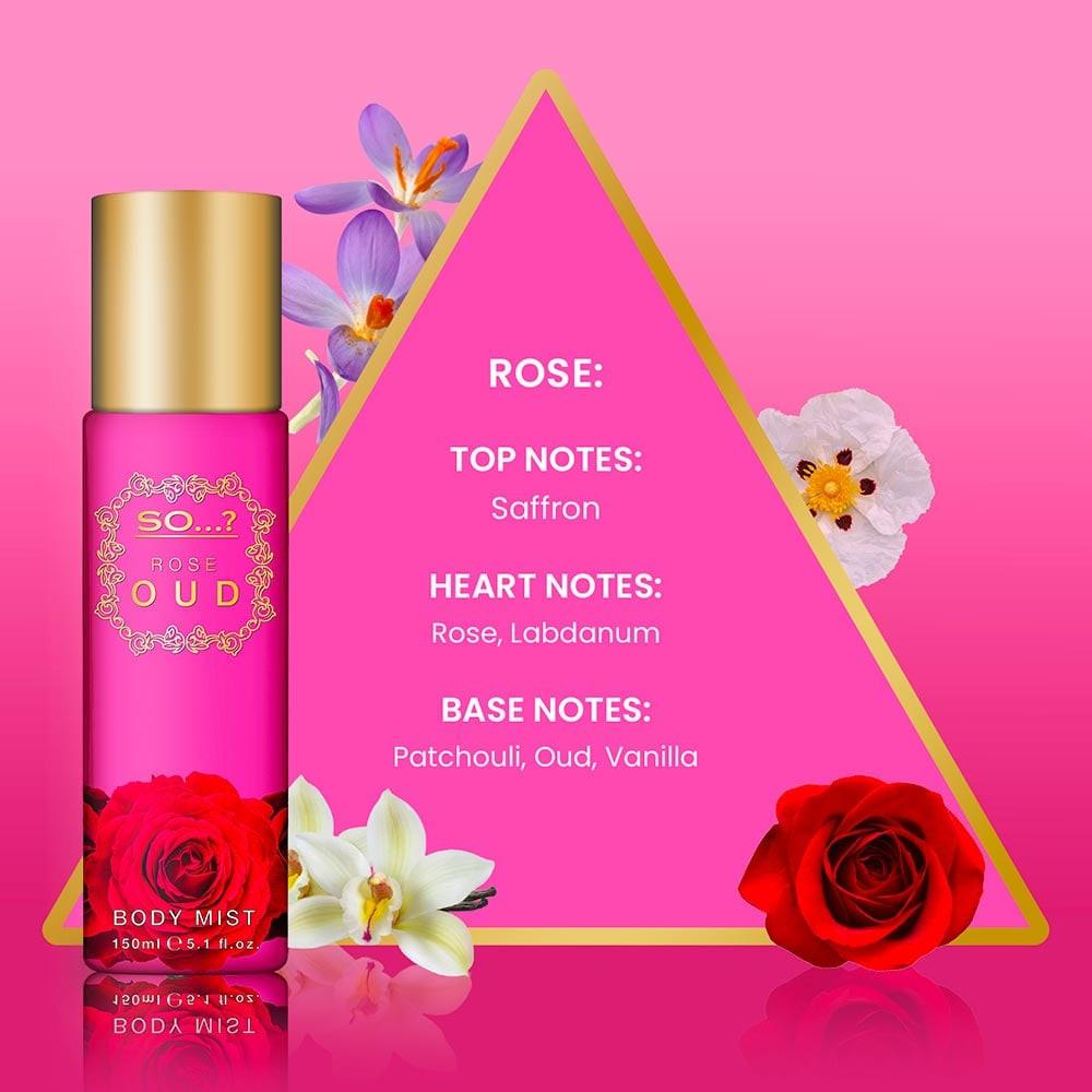 So - Body Mist - Oud Rose 150ml -