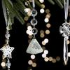Five-pointed Stars Christmas Tree Decoration Snowflake Transparent Christmas Bell