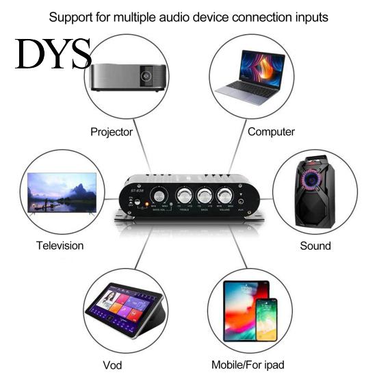 Audio Speaker Amplifier Car Bluetooth-compatible Sound Adjustable Universal TV High Compatibility Module Power Board