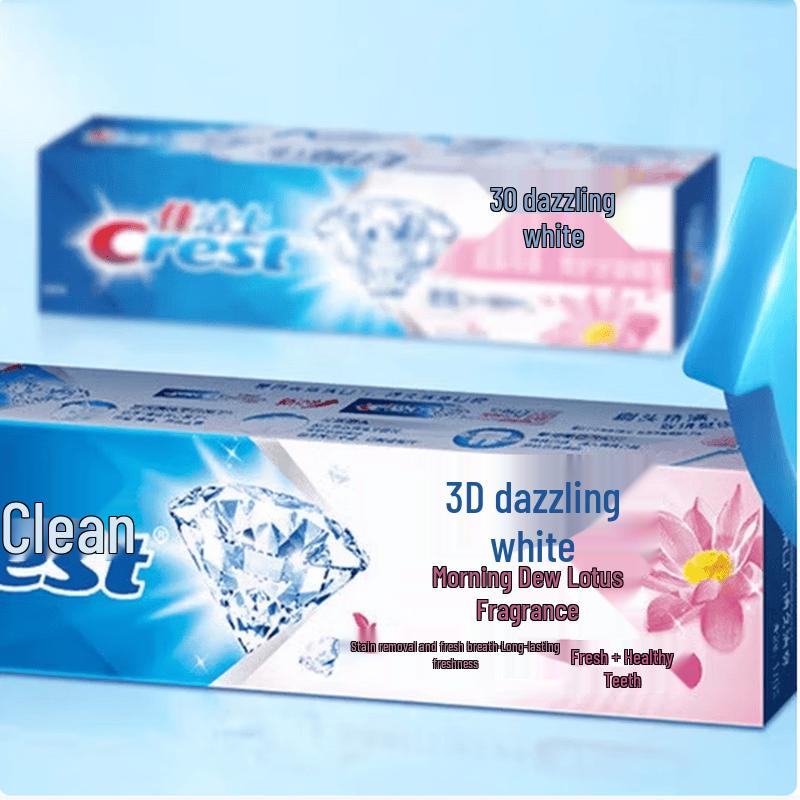 Зубная паста Crest 3D White Morning Dew Lotus