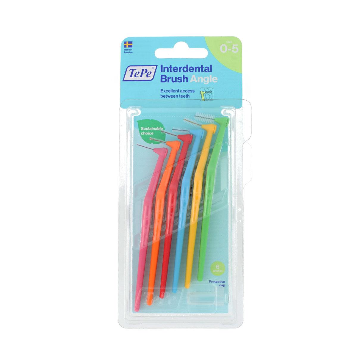 

межзубные щетки Tepe Multicolor (6 штук)