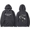 Rockband Fleetwood Mac Rumours Album Grafik Hoodie Stevie Nicks Kapuzen-Trainingsanzug Herren Lässig Fleece Baumwolle Übergroße Kapuzenpullover